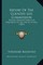Report Of The Country Life Commission