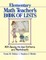 The Elementary Math Teacher's Book of Lists