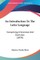An Introduction To The Latin Language