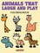 Animals That Laugh and Play Coloring Book