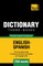 Theme-based dictionary British English-Spanish - 7000 words