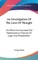 An Investigation Of The Laws Of Thought