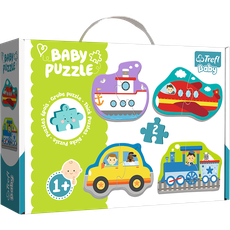TREFL Baby puzzle set, Transport vehicals