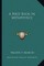 A First Book in Metaphysics