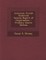 American Jewish Historical Society.Report of Organisation - Primary Source Edition