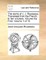 The Works of J. J. Rousseau. Translated from the French. in Ten Volumes. Volume the First. Volume 1 of 10