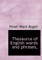 Thesaurus of English Words and Phrases,