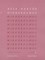 Mikrokosmos Volume 6 (Pink)