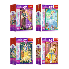 TREFL DISNEY PRINCESS mini puzzle 54 pcs TREFL DISNEY PRINCESS mini puzzle 54 pcs