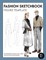 Female & Male Fashion Sketchbook Figure Template