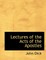 Lectures of the Acts of the Apostles