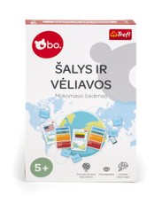 bo. Educational Boardgame "Countries ja Flags" (In Lithuanian lang.)