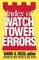 Index of Watchtower Errors 1879 to 1989