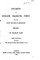 Specimens of English Dramatic Poets who Lived about the Time of Shakespeare