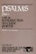 Psalms, Part 1, with an Introduction to Cultic Poetry