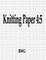 Knitting Paper 4