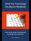 Abnormal Psychology Vocabulary Workbook