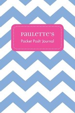 Paulette's Pocket Posh Journal, Chevron Paulette's Pocket Posh Journal, Chevron