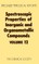 Spectroscopic Properties of Inorganic and Organometallic Compounds