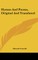 Hymns And Poems, Original And Translated
