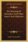 The Meaning of Education and Other Essays and Addresses