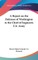 A Report on the Defenses of Washington to the Chief of Engineers U.S. Army