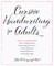 Cursive Handwriting for Adults