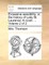 Excessive Sensibility; Or, the History of Lady St. Laurence. a Novel. ... Volume 2 of 2