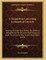 A Disquisition Concerning Ecclesiastical Councils