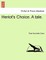 Heriot's Choice. a Tale.