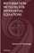 Perturbation Methods for Differential Equations