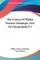 The Letters Of Philip Dormer Stanhope, Earl Of Chesterfield V2