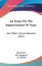 An Essay on the Improvement of Time