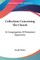 Collections Concerning The Church