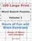 100 Large Print Word Search Puzzles Volume 1