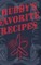 Hubby's Favorite Recipes - Add Your Own Recipe Book