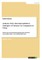 Analysis of the Internationalisation Strategies of German Car Companies in China