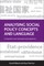 Analysing Social Policy Concepts and Language