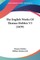 The English Works Of Thomas Hobbes V3 (1839)