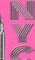 New York City Chrysler Building pink Drawing Writing creative blank journal