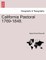 California Pastoral 1769-1848.