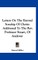 Letters On The Eternal Sonship Of Christ