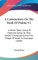 A Commentary on the Book of Psalms V2