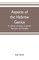 Aspects of the Hebrew genius, a volume of essays on Jewish literature and thought