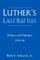 Luther's Last Battles