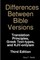 Differences Between Bible Versions