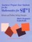 Teachers! Prepare Your Students for the Mathematics for Sat* I