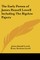The Early Poems of James Russell Lowell Including The Bigelow Papers