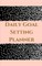 Daily Goal Setting Planner - Planning My Day -Pink Gold Black White Polka Dot Cover