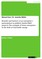 The Impact of Participation in Publicly Funded R&D Projects on Firm Competitiveness: Benefits and Barriers to the Use of National and EU Funding Programmes on the Example of Swiss SMEs in the Field of Renewable Energy